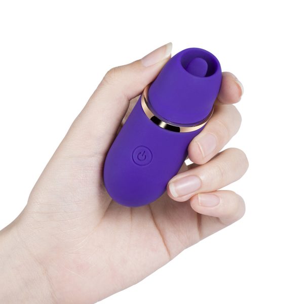 Honey Play Box Abby Mini Clit Tongue Licking Vibrator Purple - Image 5