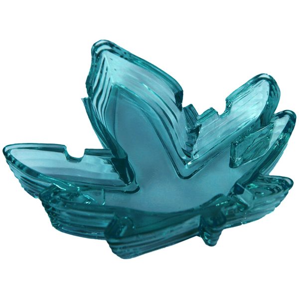 Pot Leaf Ashtray Assorted Color 4-Pack - Image 5