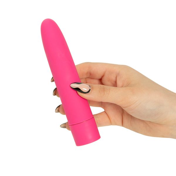 Simple & True Eezy Pleezy Classic Vibrator 5.5 in. Pink - Image 5