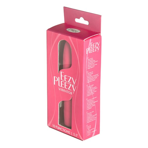 Simple & True Eezy Pleezy Classic Vibrator 5.5 in. Pink - Image 7