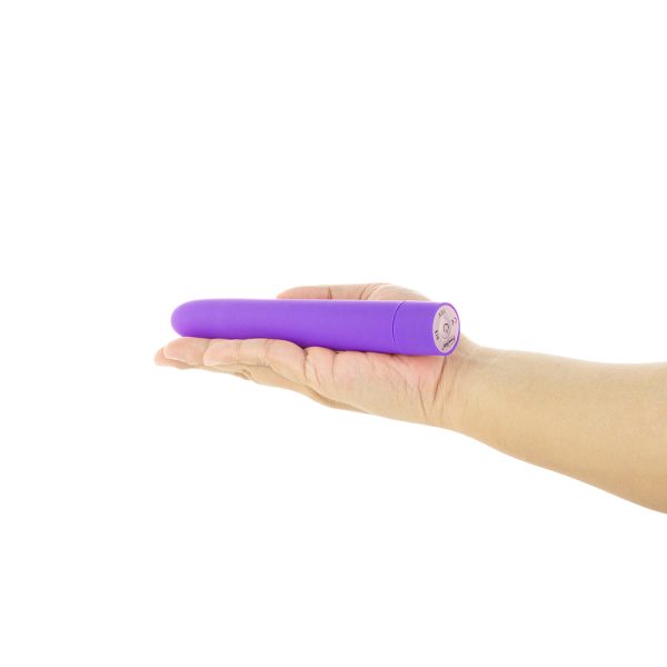 Simple & True Eezy Pleezy Classic Vibrator 7 in. Purple - Image 4