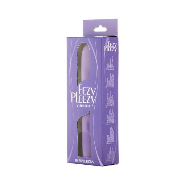 Simple & True Eezy Pleezy Classic Vibrator 7 in. Purple - Image 6