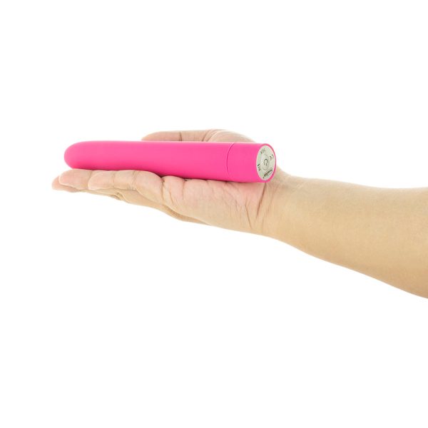 Simple & True Eezy Pleezy Classic Vibrator 7 in. Pink - Image 4