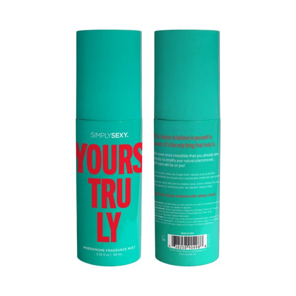 Simply Sexy Pheromone Body Mist Yours Truly 3.35oz - Image 4