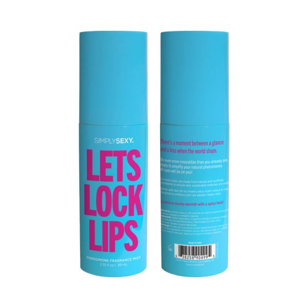 Simply Sexy Let''s Lock Lips Pheromone Fragrance Mist 3.35 oz. - Image 4