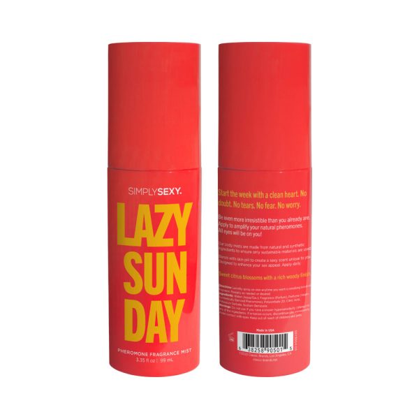 Simply Sexy Lazy Sunday Pheromone Fragrance Mist 3.35 oz. - Image 4