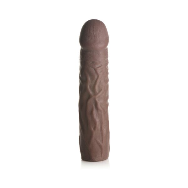 Jock Extra Long Penis Extension Sleeve 1.5 in. Dark - Image 3