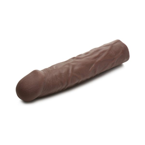 Jock Extra Long Penis Extension Sleeve 1.5 in. Dark - Image 5