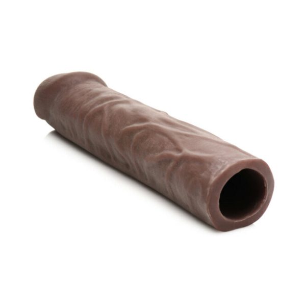 Jock Extra Long Penis Extension Sleeve 1.5 in. Dark - Image 6