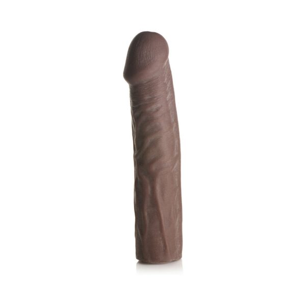 Jock Extra Long Penis Extension Sleeve 3 in. Dark - Image 2