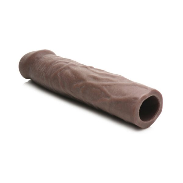 Jock Extra Long Penis Extension Sleeve 3 in. Dark - Image 6
