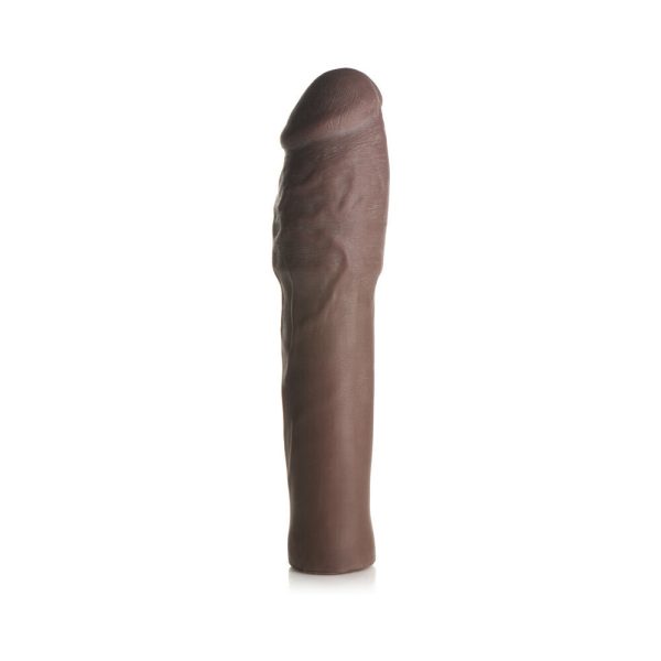 Jock Extra Thick Penis Extension Sleeve 2 in. Dark - Image 2