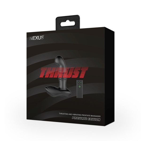 Nexus Thrust Prostate Edition Thrusting Vibrating Prostate and Perineum Massager Black - Image 7