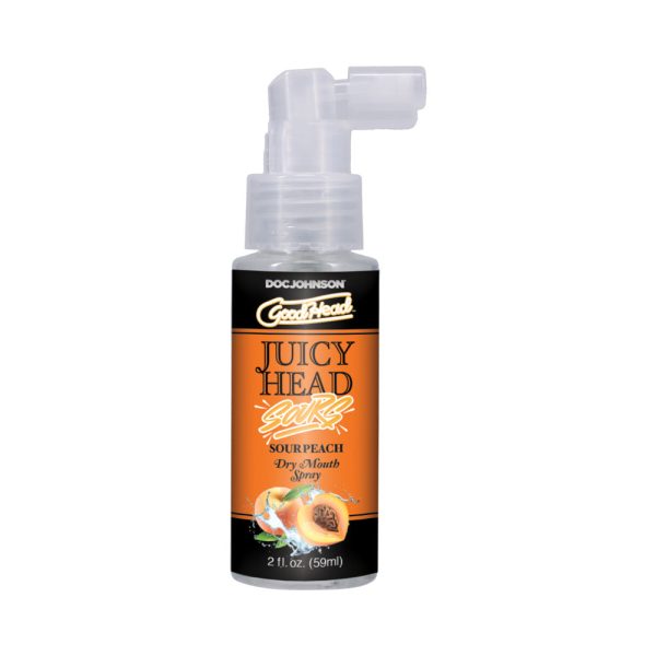 GoodHead Juicy Head Dry Mouth Spray Sour Peach 2 oz. - Image 2