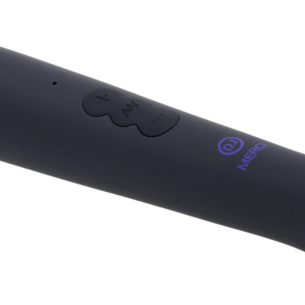 Merci Rechargeable Power Wand Ultra-Powerful Silicone Wand Massager Black Violet - Image 6