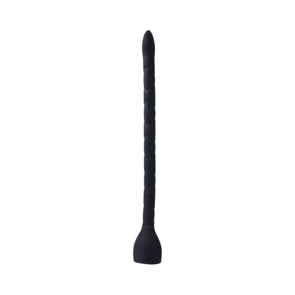 Merci In Deep Premium Silicone Anal Snake Black - Image 3