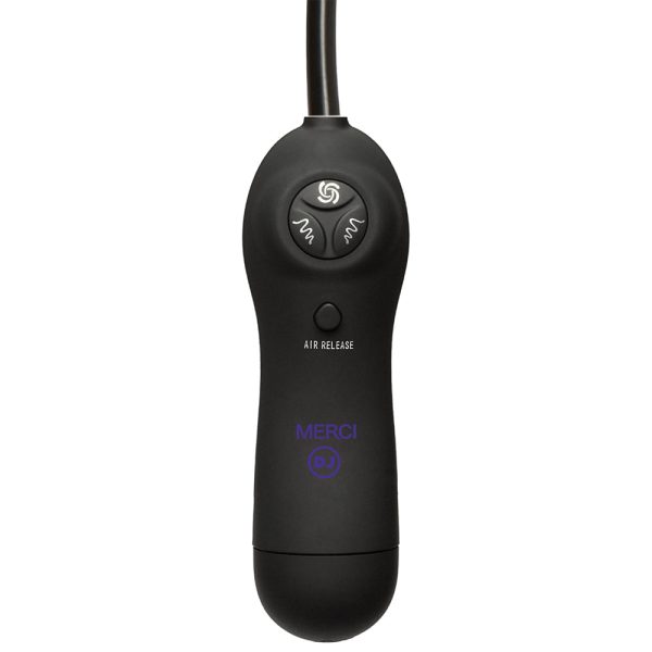 Merci Swell Auto Vibrating Nipple Sucker Cups Black - Image 3