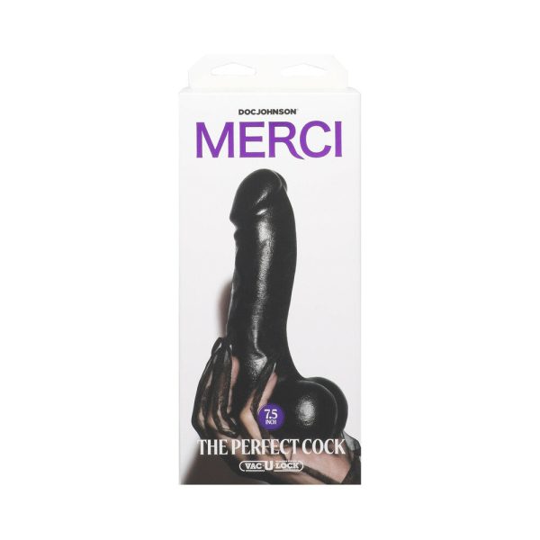 Merci The Perfect Cock 7.5 in. Dildo with Removable Vac-U-Lock Suction Cup - Image 3