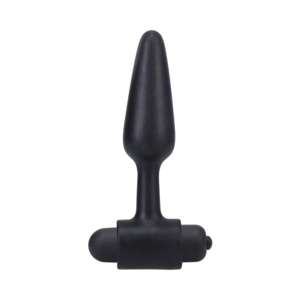 In A Bag Vibrating Butt Plug 4 in. Black - Image 2