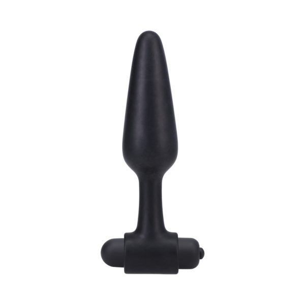 In A Bag Vibrating Butt Plug 5 in. Black - Image 2