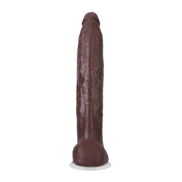 Signature Cocks Damion Dayski ULTRASKYN Cock with Removable Vac-U-Lock Suction Cup 12in Chocolate - Image 5