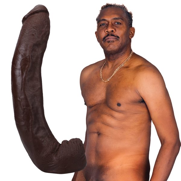 Signature Cocks Dredd ULTRASKYN Cock with Removable Vac-U-Lock Suction Cup 13.5in Chocolate - Image 2