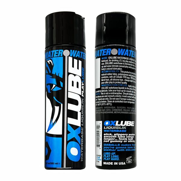 Oxballs LIQUISLIK Waterbase OXLube 4.4 oz. - Image 2