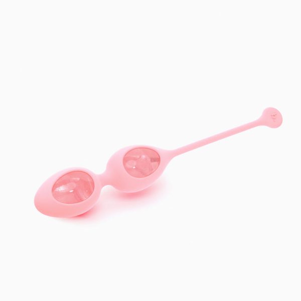 Biird Yonii 2-Piece Rose Quartz Eggs Set - Image 3