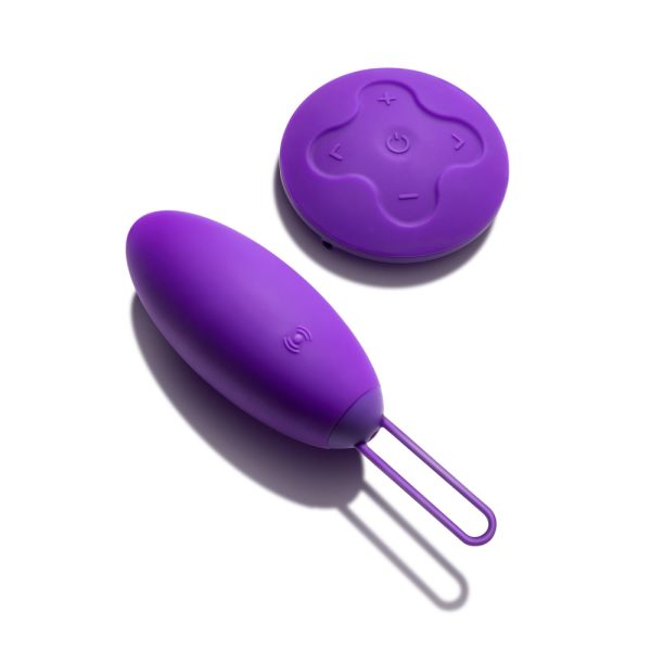 Wellness Imara Vibrating Egg with Remote Purple - Image 2