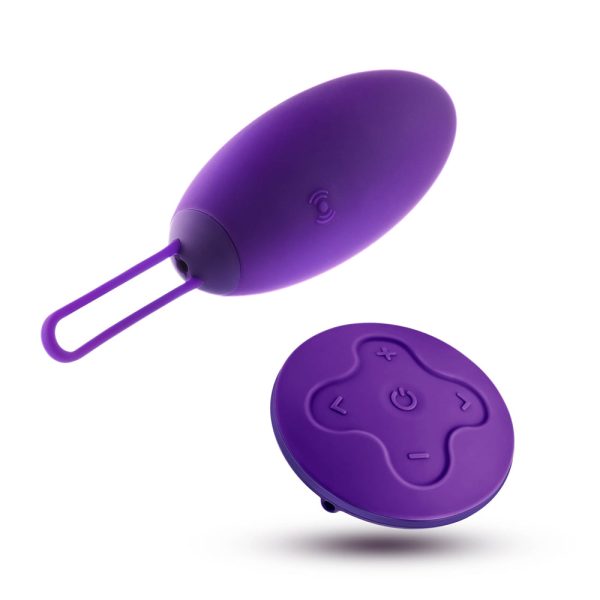 Wellness Imara Vibrating Egg with Remote Purple - Image 4