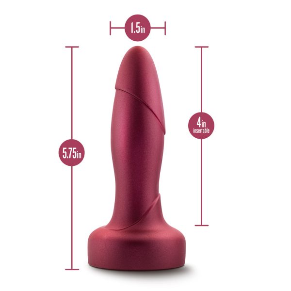 Anal Adventures Matrix Atomic Plug with Remote Martian Wine - Image 7