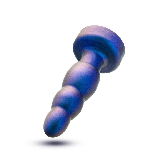 Anal Adventures Matrix Kinetik Plug with Remote Space Age Blue - Image 3