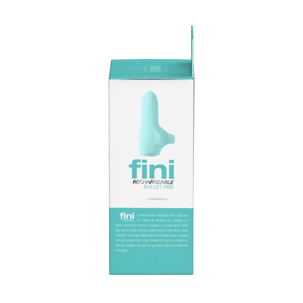 VeDO Fini Rechargeable Bullet Vibe Turquoise - Image 7