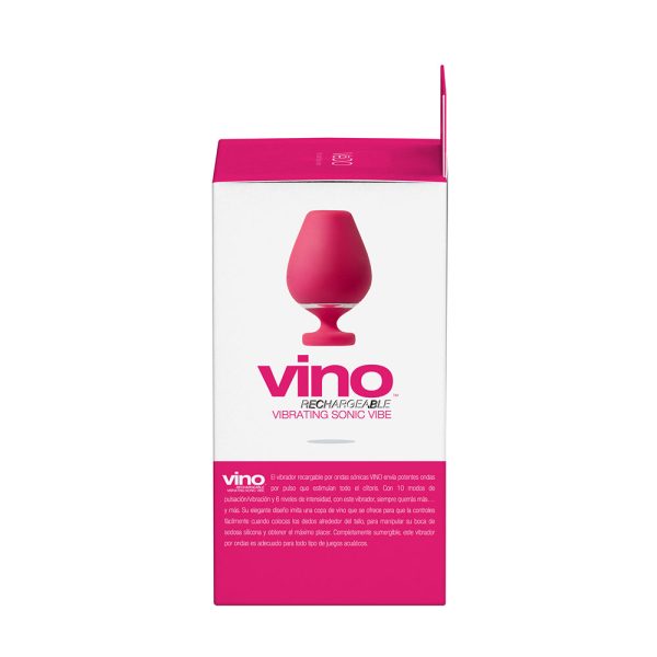 VeDO Vino Rechargeable Vibrating Sonic Vibe Pink - Image 7