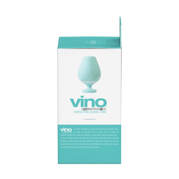 VeDO Vino Rechargeable Vibrating Sonic Vibe Turquoise - Image 7