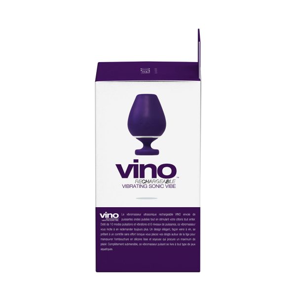 VeDO Vino Rechargeable Vibrating Sonic Vibe Purple - Image 6