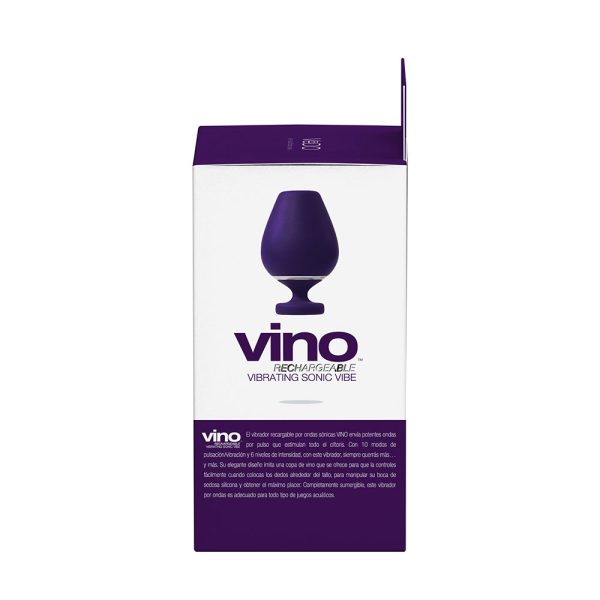 VeDO Vino Rechargeable Vibrating Sonic Vibe Purple - Image 7