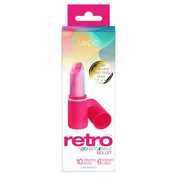 VeDO Retro Rechargeable Bullet Pink - Image 5