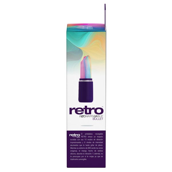 VeDO Retro Rechargeable Bullet Purple - Image 7