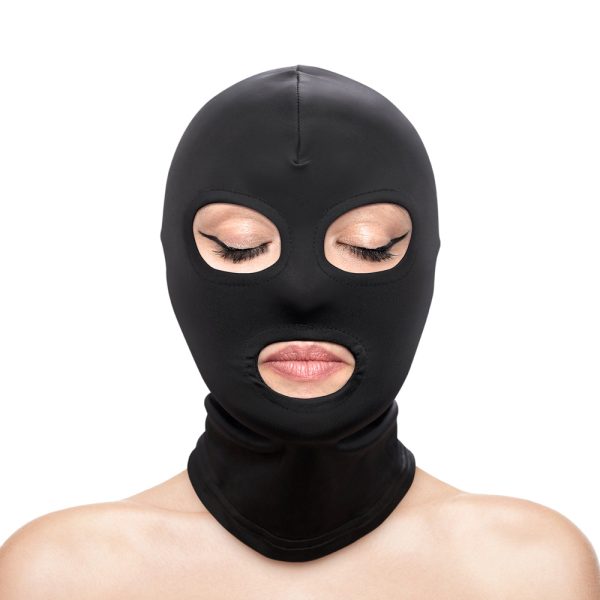 Hustler Taboo Eyes&Mouth Hood Black - Image 2
