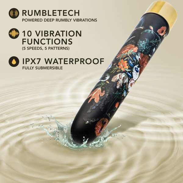 The Collection Bountiful Limited Edition Rechargeable 7 in. Vibrator Flora - Image 8