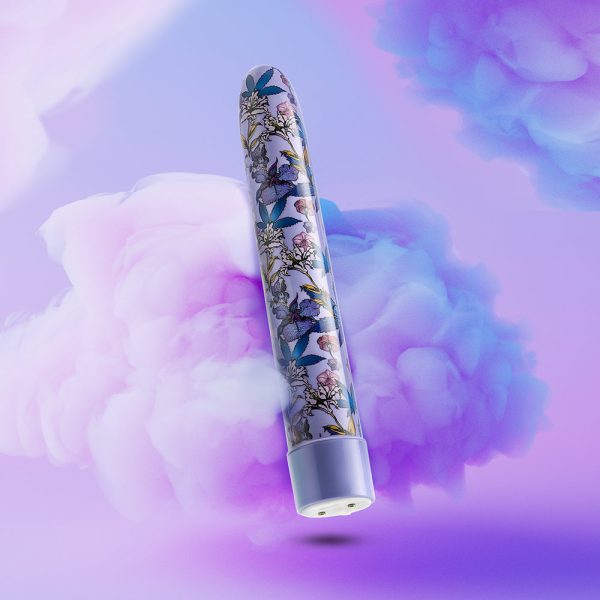 Limited Addiction Floradelic Rechargeable 7 in. Vibrator Purple - Image 9
