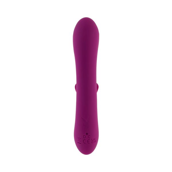 Playboy Bitty Bunny Rechargeable Silicone Mini Rabbit Vibrator Wild Star - Image 5