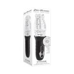 Zero Tolerance Cyclone Rechargeable Vibrating Spinning Stroker Black Clear