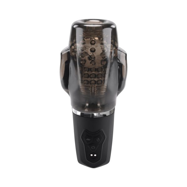 Zero Tolerance A Sucking Good Time Rechargeable Vibrating Stroker Black Smoke - Image 2