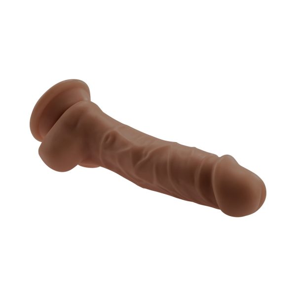 Selopa Non-Vibrating Dildo 6 in. Dark - Image 6