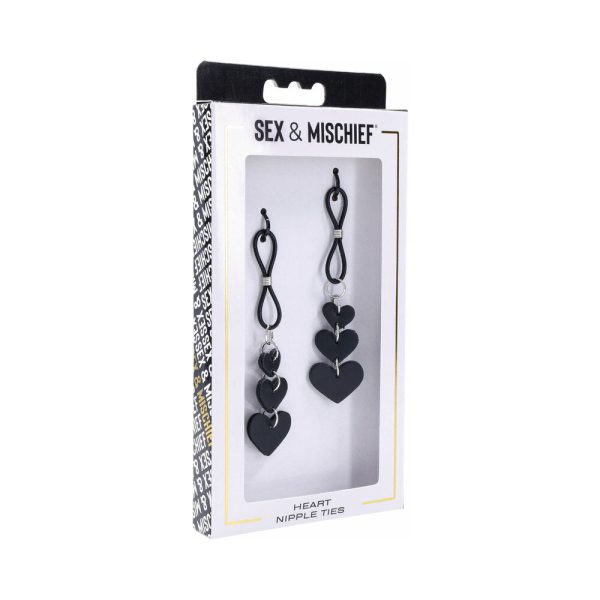 Sportsheets Sex & Mischief Heart Nipple Ties - Image 2