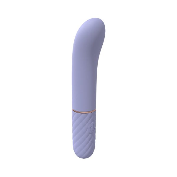 LoveLine Dolce 10 Speed Mini-G-Spot Vibe Silicone Rechargeable Waterproof Lavender - Image 3