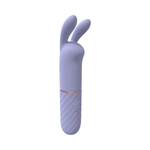 LoveLine Dona 10 Speed Vibrating Mini-Rabbit Silicone Rechargeable Waterproof Lavender - Image 2