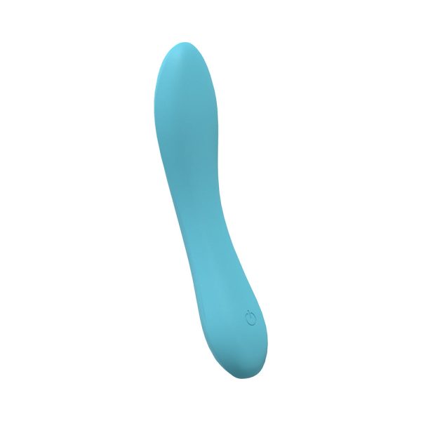 LoveLine Lust 10 Speed Flexible Vibe Sealed Silicone Rechargeable Submersible Blue - Image 3